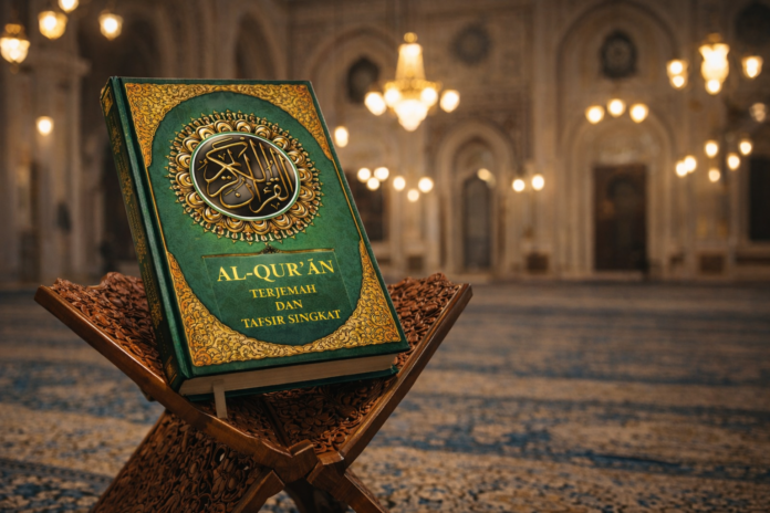 Al-Qur'an Terjemahan dan Tafsir Singkat Jemaat Muslim Ahmadiyah.