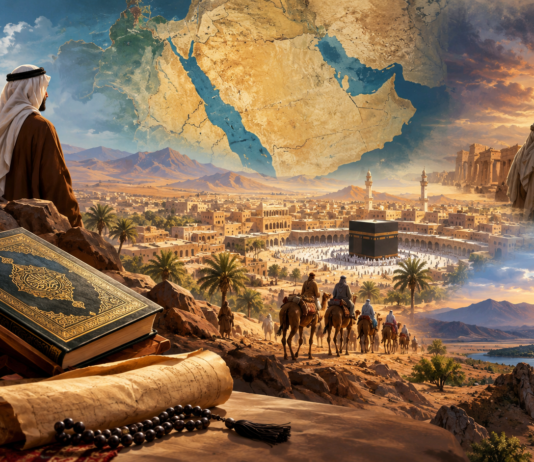 Apakah Bangsa Arab Dikhususkan oleh Tuhan? Telaah Qur’ani, Hadis, Geografi Historis, dan Sunnatullah dalam Sejarah Apakah Bangsa Arab Dikhususkan oleh Tuhan? Telaah Qur'ani, Hadis, Geografi Historis, dan Sunnatullah dalam Sejarah