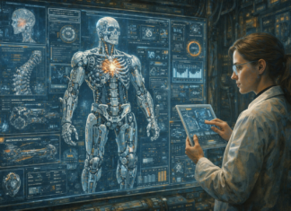 Merenungkan Batas Teknologi dan Makna Hidup Melalui Transhumanisme Ilustrasi Transhumanisme (Image: generate ai chatgpt)